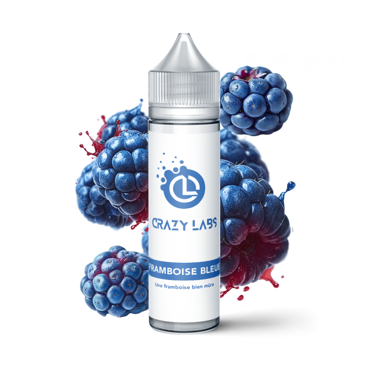 CRAZY LABS FRAMBOISE BLEUE CRAZY LABS FRAMBOISE BLEUE - Viking Vape