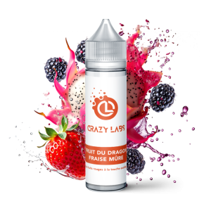 FRUIT DU DRAGON FRAISE MÛRE CRAZY LABS - Viking Vape
