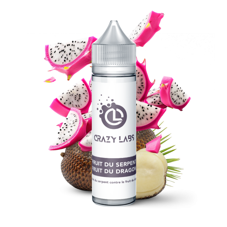 CRAZY LABS FRUIT DU SERPENT FRUIT DU DRAGON CRAZY LABS FRUIT DU SERPENT FRUIT DU DRAGON - Viking Vape