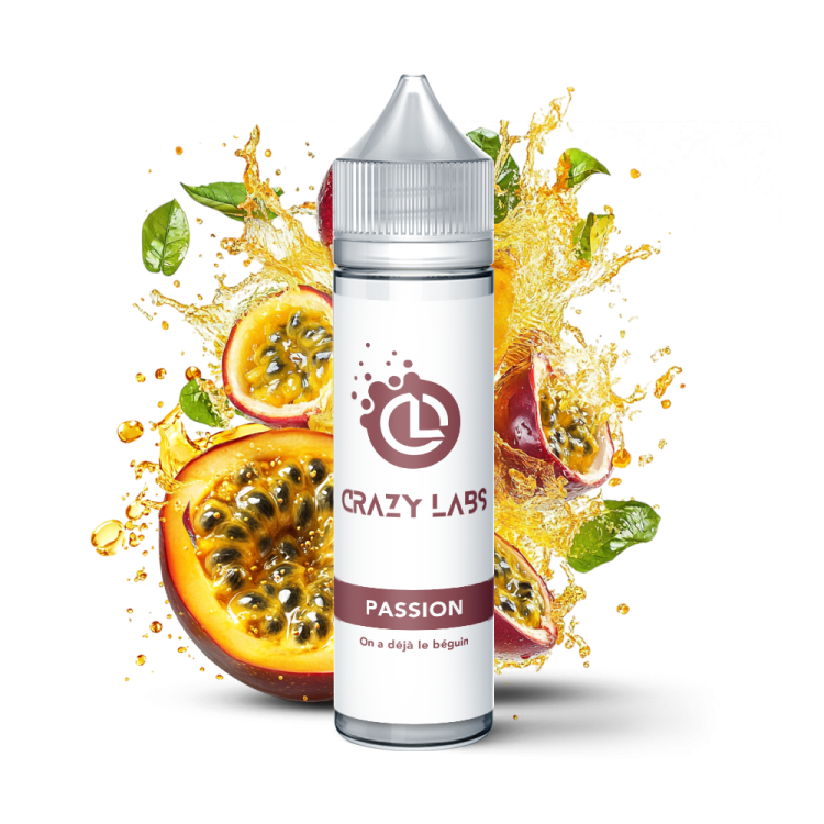 PASSION - 50ML - CRAZY LABS PASSION - 50ML - CRAZY LABS - Viking Vape