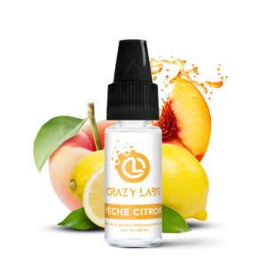 CRAZY LABS PÊCHE CITRON CRAZY LABS PÊCHE CITRON - Viking Vape
