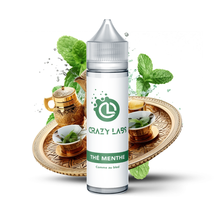 THÉ MENTHE - 50ML - CRAZY LABS THÉ MENTHE - 50ML - CRAZY LABS - Viking Vape