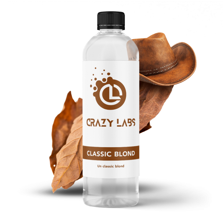 CLASSIC BLOND - 1 LITRE - CRAZY LABS CLASSIC BLOND - 1 LITRE - CRAZY LABS - Viking Vape