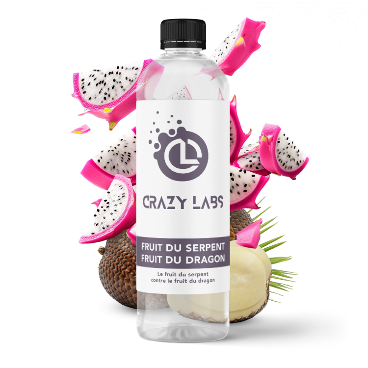 CRAZY LABS FRUIT DU SERPENT FRUIT DU DRAGON 1 LITRE CRAZY LABS FRUIT DU SERPENT FRUIT DU DRAGON 1 LITRE - Viking Vape