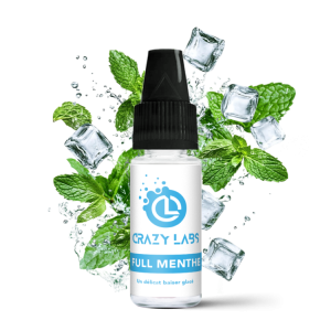 FULL MENTHE - 10ML - CRAZY LABS - Viking Vape