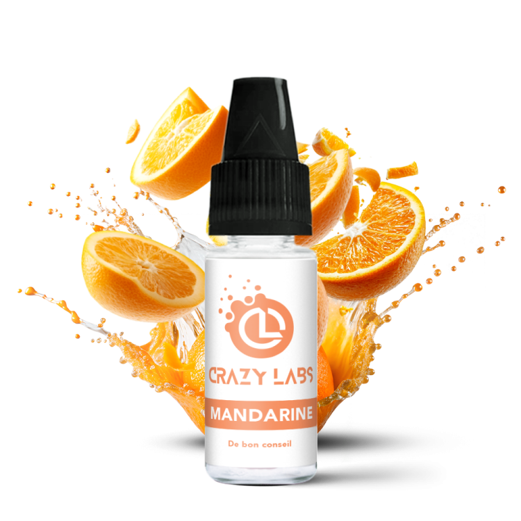 MANDARINE - 10ML - CRAZY LABS MANDARINE - 10ML - CRAZY LABS - Viking Vape