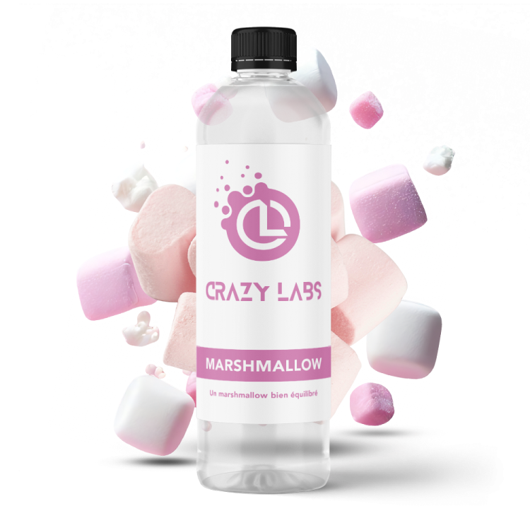 MARSHMALLOW - 1 LITRE - CRAZY LABS MARSHMALLOW - 1 LITRE - CRAZY LABS - Viking Vape