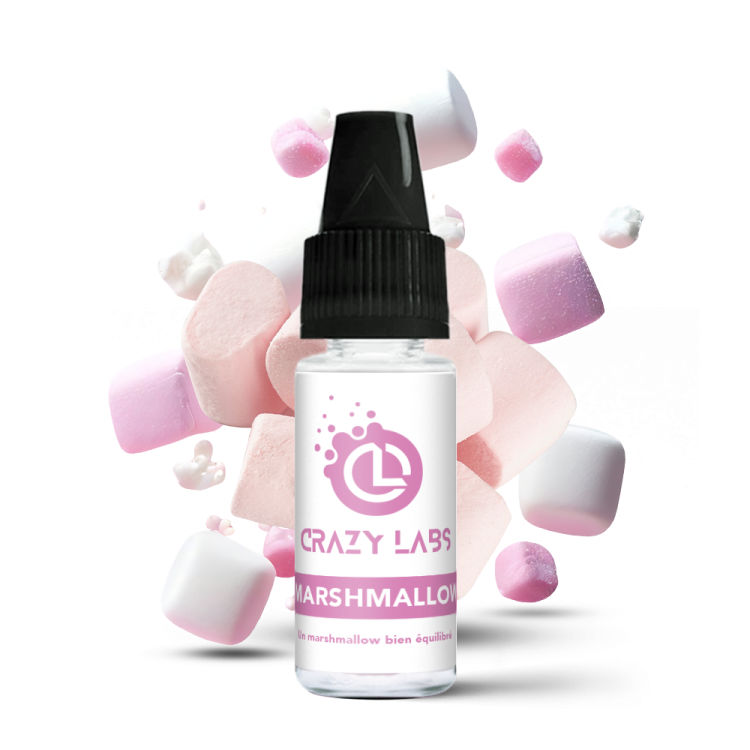 MARSHMALLOW - 10ML - CRAZY LABS MARSHMALLOW - 10ML - CRAZY LABS - Viking Vape
