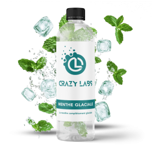 MENTHE GLACIALE - 1 LITRE - CRAZY LABS - Viking Vape