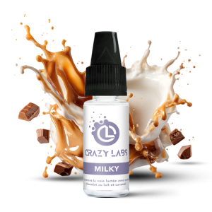 CRAZY LABS MILKY 10ML - Viking Vape