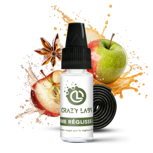 POMME RÉGLISSE ANIS - 10ML - CRAZY LABS - Viking Vape
