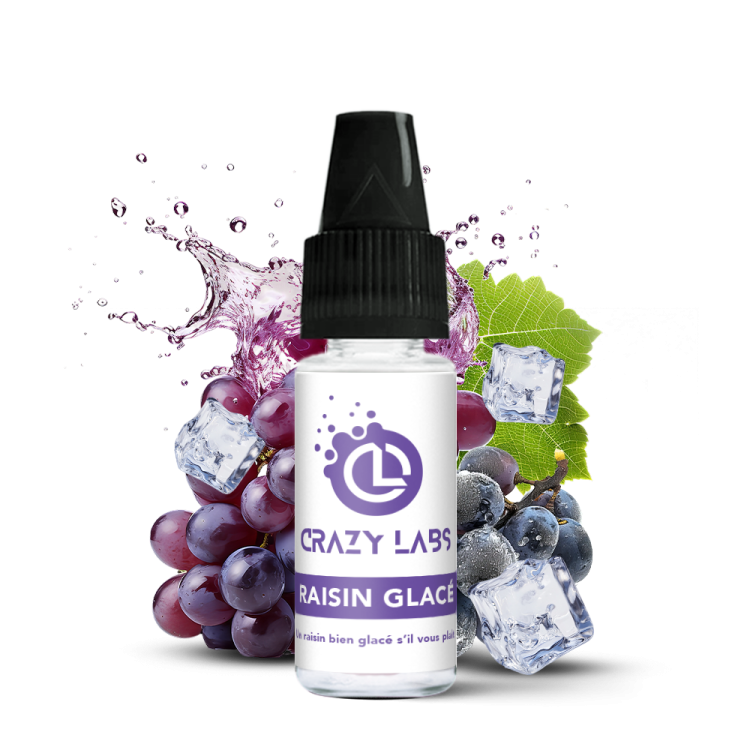 RAISIN GLACÉ - 10ML - CRAZY LABS - Viking Vape