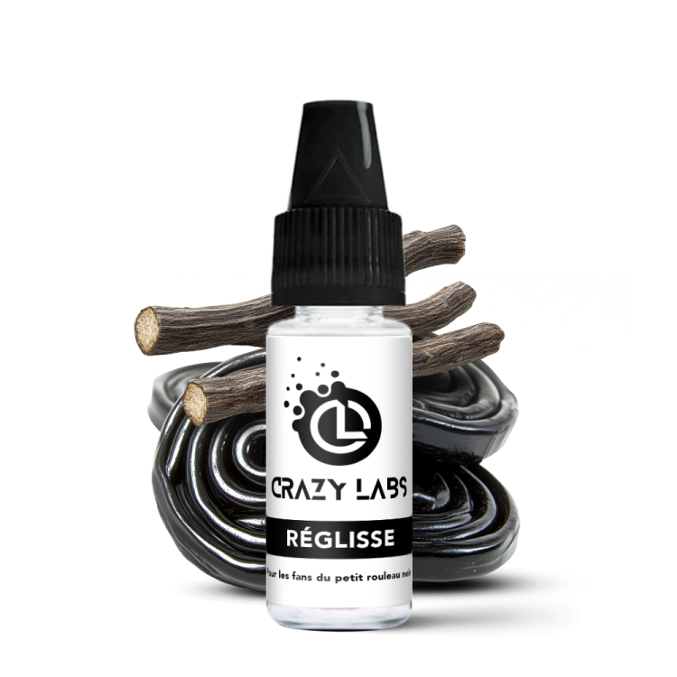 RÉGLISSE - 10ML - CRAZY LABS - Viking Vape