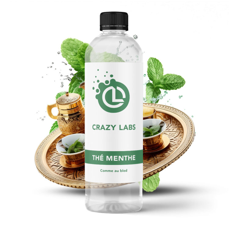 THE MENTHE - 1 LITRE - CRAZY LABS THE MENTHE - 1 LITRE - CRAZY LABS - Viking Vape