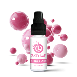 BUBBLE GUM - 10ML - CRAZY LABS - Viking Vape
