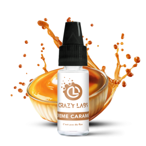 CREME CARAMEL - 10ML - CRAZY LABS - Viking Vape