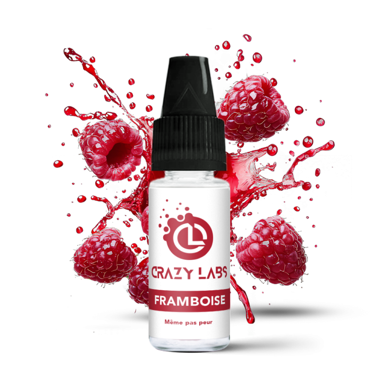 FRAMBOISE - 10ML - CRAZY LABS FRAMBOISE - 10ML - CRAZY LABS - Viking Vape