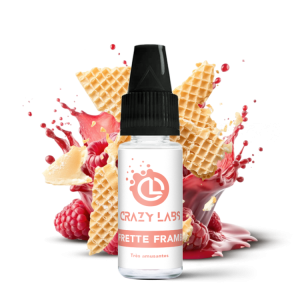 GAUFRETTE FRAMBOISE - 10ML - CRAZY LABS - Viking Vape