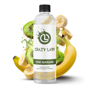 KIWI BANANE - 1 LITRE - CRAZY LABS - Viking Vape