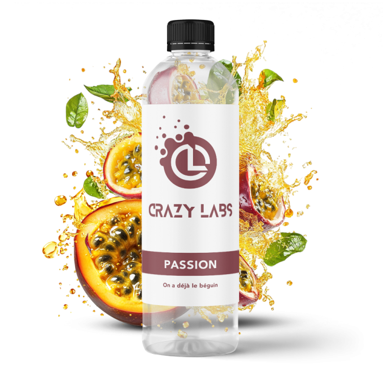 PASSION - 1 LITRE - CRAZY LABS PASSION - 1 LITRE - CRAZY LABS - Viking Vape