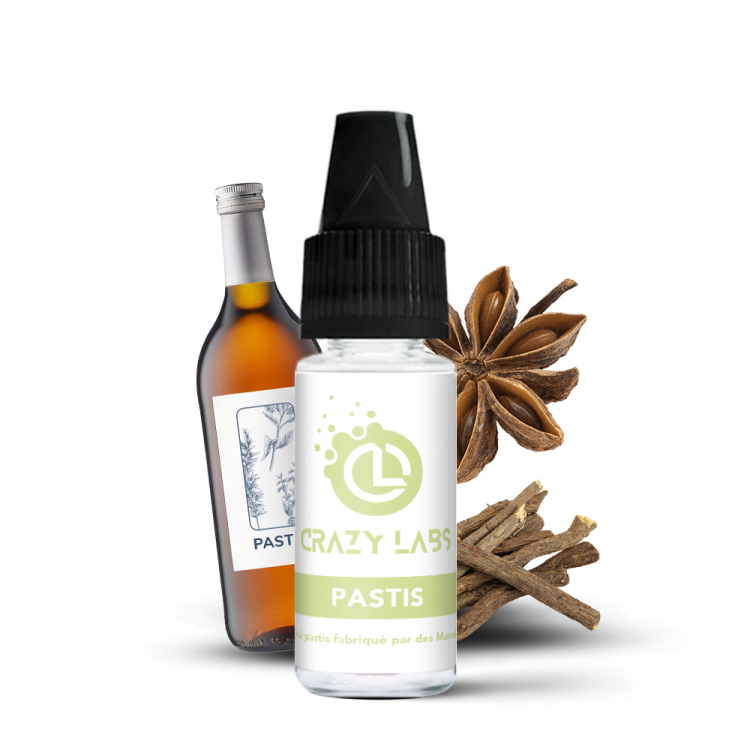 PASTIS - 10ML - CRAZY LABS PASTIS - 10ML - CRAZY LABS - Viking Vape