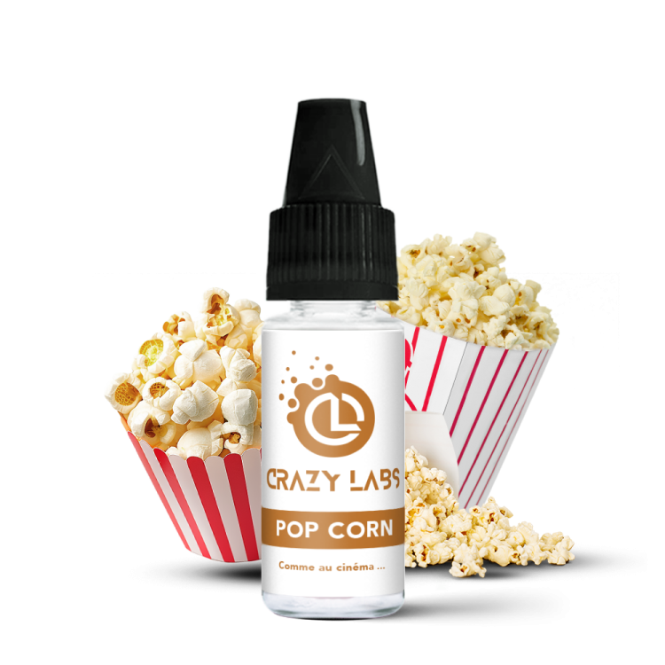 POP CORN - 10ML - CRAZY LABS - Viking Vape