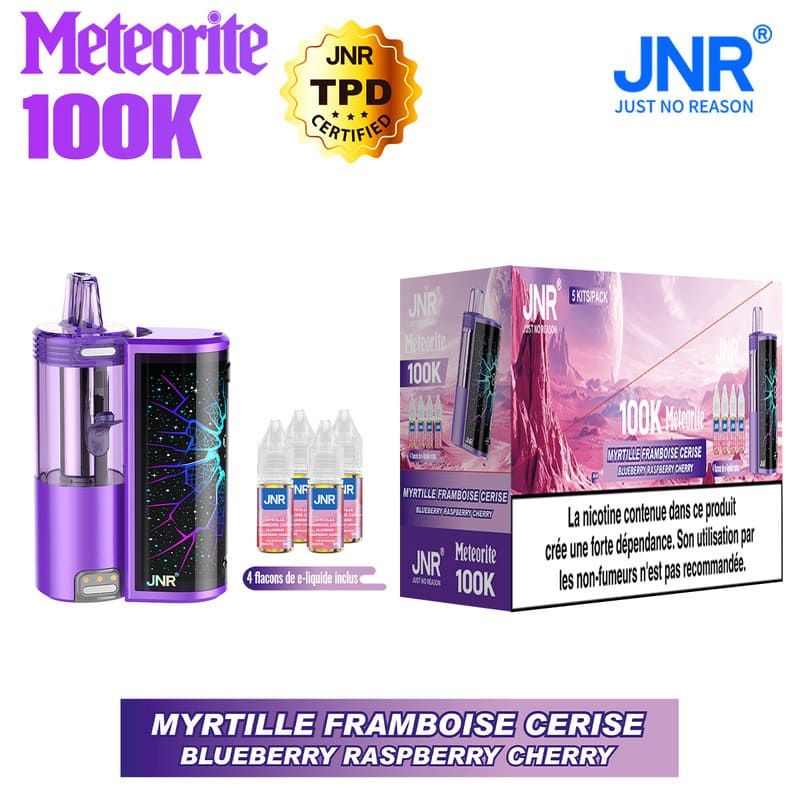 Meteorite 100K + 4x10ml 20mg - JNR Meteorite 100K + 4x10ml 20mg - JNR - Viking Vape