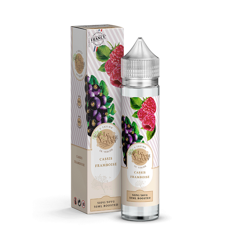 Cassis Framboise 50ml - Le Petit Verger - Savourea - 0mg Cassis Framboise 50ml - Le Petit Verger - Savourea - 0mg - Viking Vape