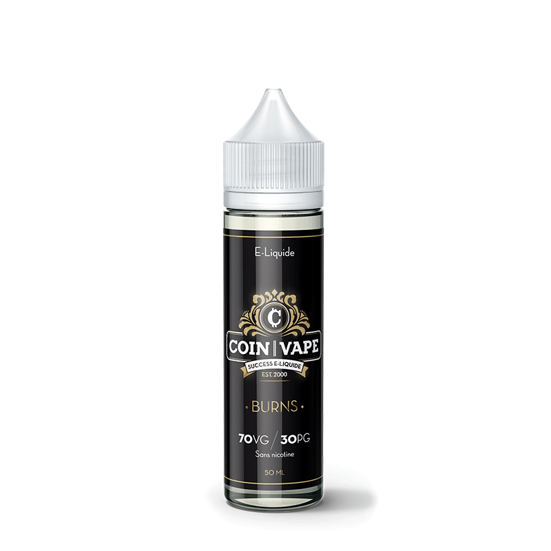 Burns 50ml - Coin Vape - 0mg Burns 50ml - Coin Vape - 0mg - Viking Vape