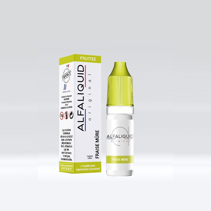 Fraise Mure 10ml par 5 - Alfaliquid Fraise Mure 10ml par 5 - Alfaliquid - Viking Vape