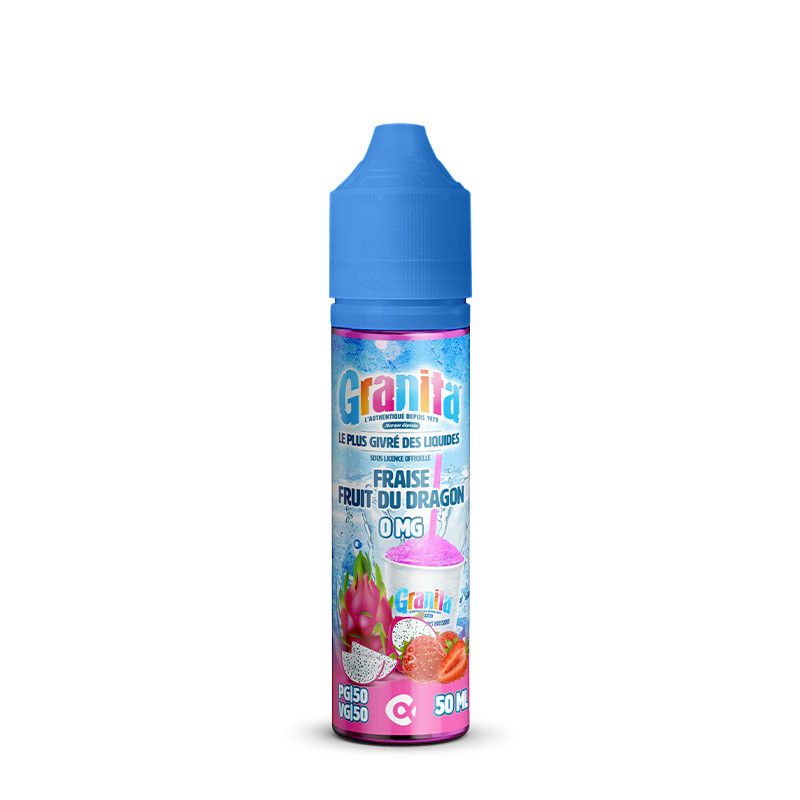 Fraise fruit du Dragon 50ml - Granita by Alfaliquid - 0mg - Viking Vape