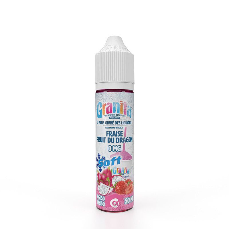 Fraise Fruit du Dragon 50ml - Granita Soft by Alfaliquid - 0mg - Viking Vape