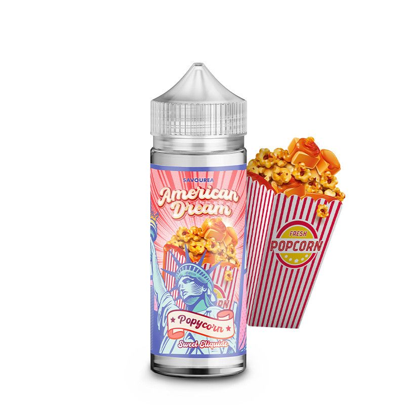 Popycorn 100ml - American Dream - 0mg Popycorn 100ml - American Dream - 0mg - Viking Vape
