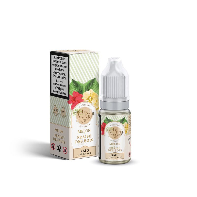 Melon Fraises des Bois 10ml - Le Petit Verger - Savourea - Viking Vape
