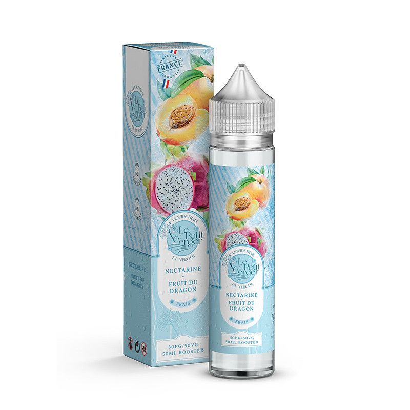 Nectarine Fruit du dragon 50ml - Le Petit Verger Frais - Savourea - 0mg - Viking Vape