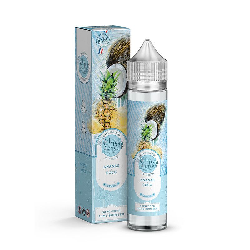 Ananas Coco 50ml - Le Petit Verger Frais - Savourea - 0mg Ananas Coco 50ml - Le Petit Verger Frais - Savourea - 0mg - Viking Vape