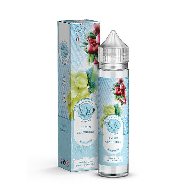 Raisin Cranberry 50ml - Le Petit Verger Frais - Savourea - 0mg Raisin Cranberry 50ml - Le Petit Verger Frais - Savourea - 0mg - Viking Vape