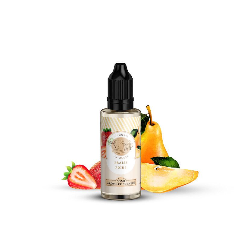 Concentré Fraise Poire 30ml - Le Petit Verger Concentré Fraise Poire 30ml - Le Petit Verger - Viking Vape