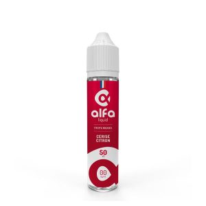 Cerise Citron 50ml - Alfaliquid - 0mg - Viking Vape