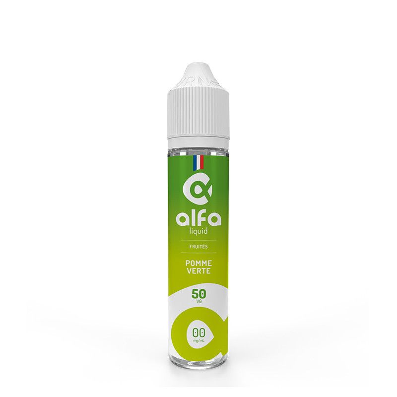 Pomme Verte 50ml - Alfaliquid - 0mg Pomme Verte 50ml - Alfaliquid - 0mg - Viking Vape