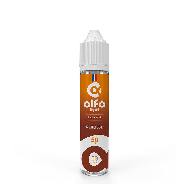 Réglisse 50ml - Alfaliquid - 0mg Réglisse 50ml - Alfaliquid - 0mg - Viking Vape