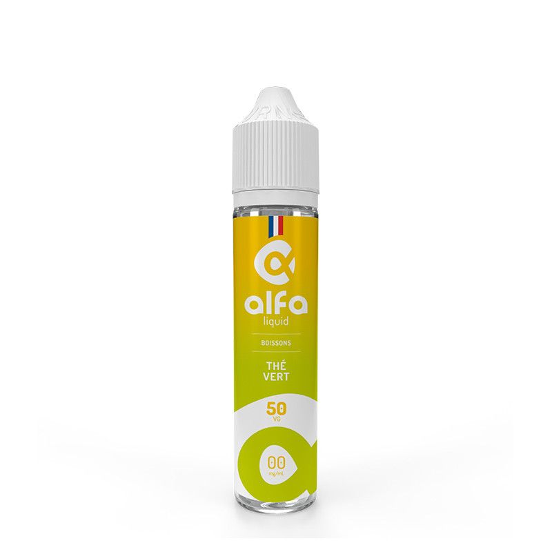 Thé Vert 50ml - Alfaliquid - 0mg - Viking Vape