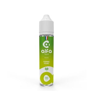 Pomme Poire 50ml - Alfaliquid - 0mg - Viking Vape