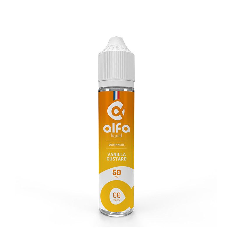 Vanilla Custard 50ml - Alfaliquid - 0mg - Viking Vape