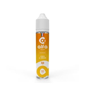 Coco & Cream 50ml - Alfaliquid - 0mg - Viking Vape