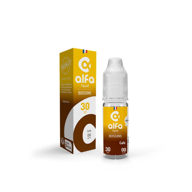 Café 10ml par 5 - Alfaliquid Café 10ml par 5 - Alfaliquid - Viking Vape