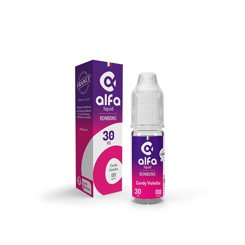 Candy Violette 10ml par 5 - Alfaliquid Candy Violette 10ml par 5 - Alfaliquid - Viking Vape