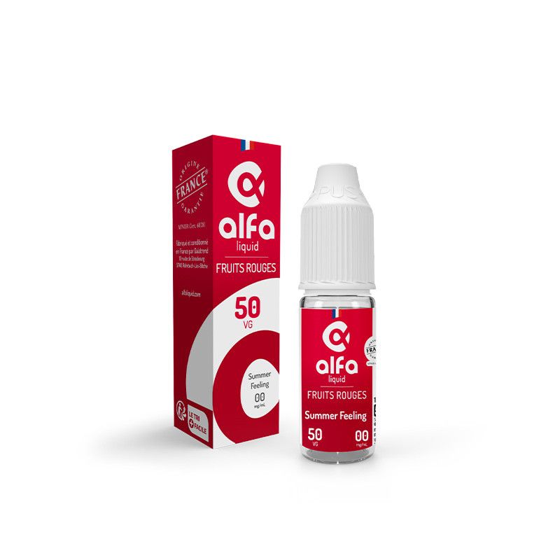 Summer Feeling 10ml par 5 - Alfaliquid Summer Feeling 10ml par 5 - Alfaliquid - Viking Vape