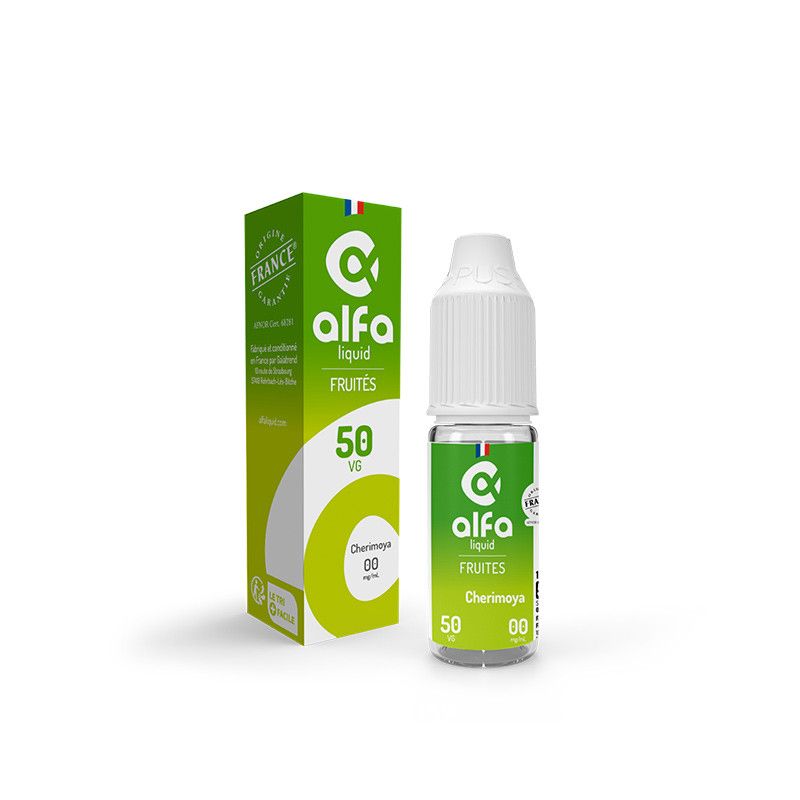 Cherimoya 10ml par 5 - Alfaliquid Cherimoya 10ml par 5 - Alfaliquid - Viking Vape