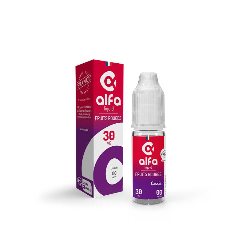 Cassis 10ml par 5 - Alfaliquid Cassis 10ml par 5 - Alfaliquid - Viking Vape